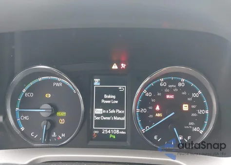 2016 Toyota Rav4 Hybrid Limited from USA, damaged, VIN JTMDJREV8GD058416